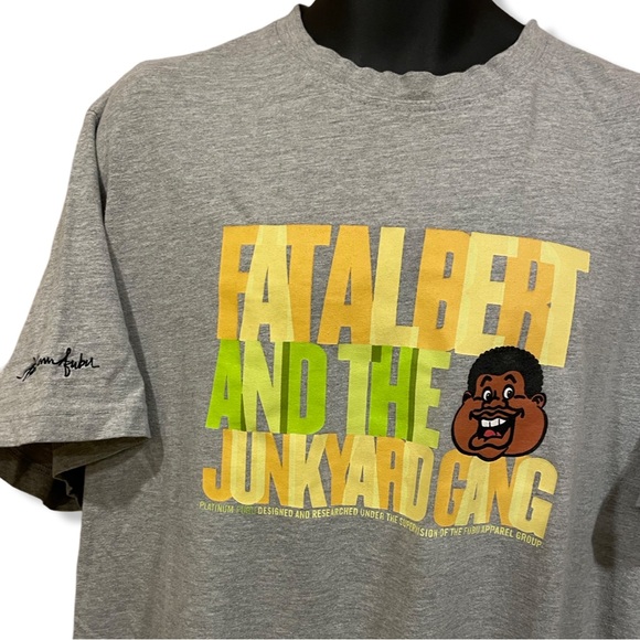 Vintage Y2K FUBU Platinum x Fat Albert T-Shirt - Picture 2 of 4